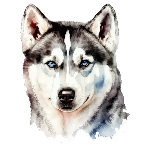 Siberian husky hund auto - siberian,