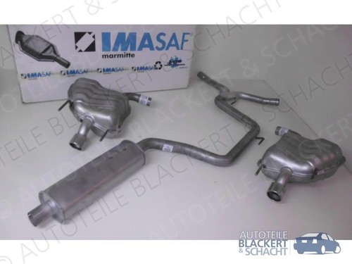 Imasaf auspuff mitteltopf - imasaf,