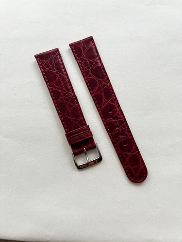 Echt leder uhrenarmband mit - echt,