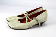 Tiggers Gr.39 Damen Halbschuhe Ballerinas Slipper Pumps Leder Beige  TOP H 543