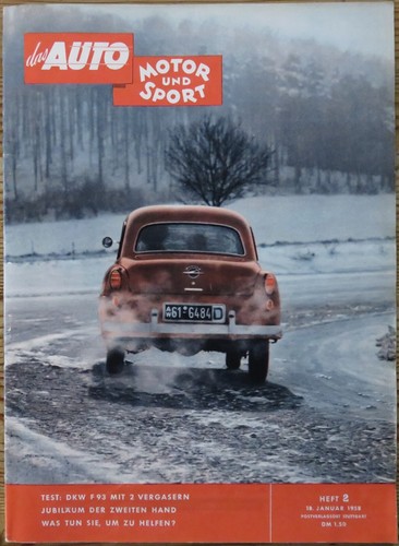 Ams test dkw 93 m - 02/58,