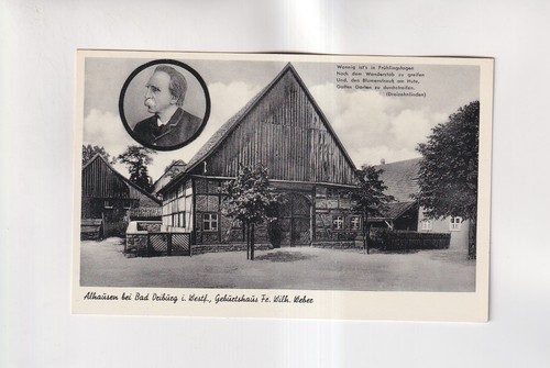 F7342 ansichtskarte alhausen - f7342),