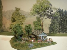 H0 Diorama HO 1:87 Alpen Haus
