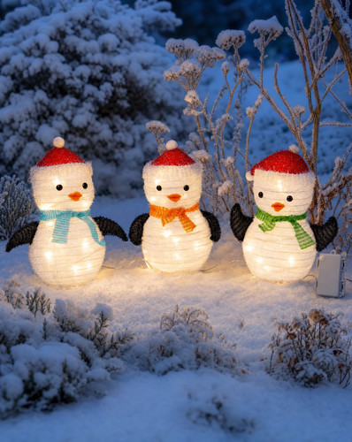 Led weihnachtsfiguren set - led, 3