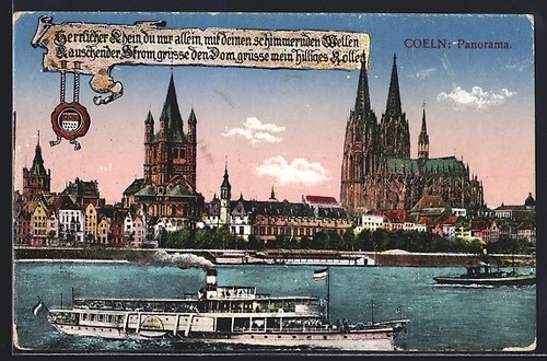 Köln panorama dom groß - panorama,, dom,