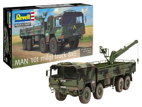 Man 10t milgl lkw 8x8 - milgl, 1:35