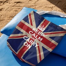 Grunge Union Jack - Keep Calm