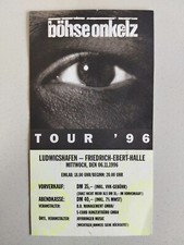 Böhse onkelz konzert karte - böhse,