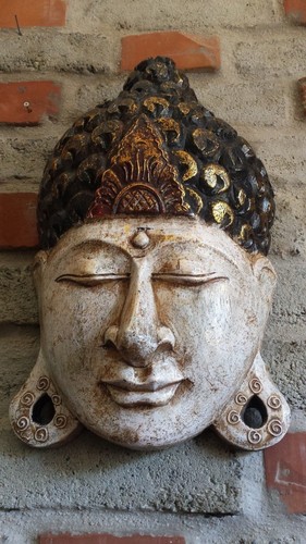 Buddha maske gesicht - buddha,