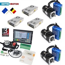 3 Axis Nema34 Closed Loop Servo Motor Driver 12N.m DDCS V3.1 CNC Controller Kit