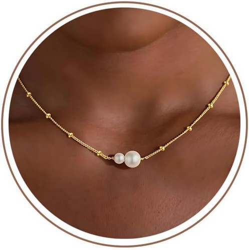 Halskette gold farbe - halskette,