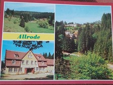 Postkarte von Allrode im Harz