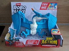 Zuru Robo Alive Dino Action Pteradactyl  Blau Spielzeug  Kinder Top Zustand