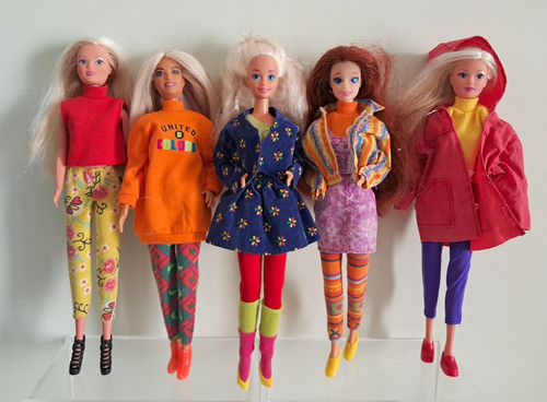 1990 barbie benetton fashions - barbie,