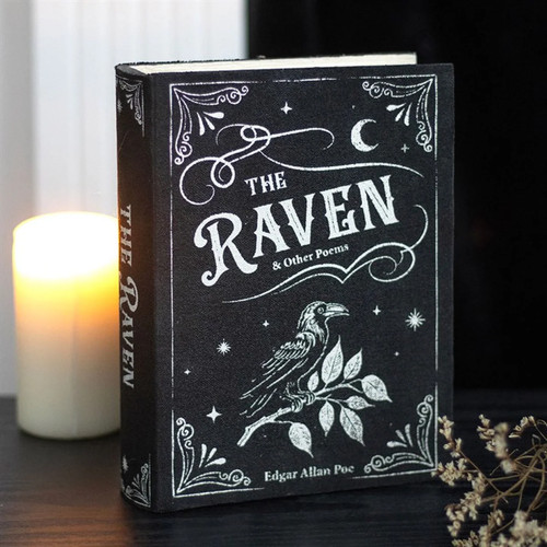 The raven book shaped storage - raven,