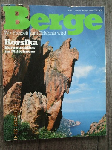 Zeitschrift berge korsika - zeitschrift,