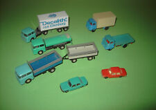 Espewe Permot Plasticart minicar DDR  1:87 H0;  Skoda Sattelzug W 50 Wartburg