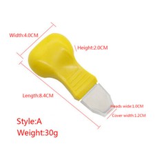 Uhrenöffner Gehäusemesser Gehäuseöffner Sprungdeckelöffner Druckböden Samtgelb