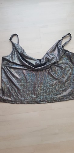 Schimmer glitzer top - top, gr