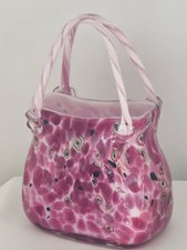 Edle Vase in Taschenform