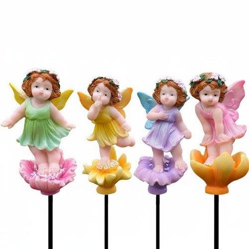Feenfigur gartenstecker - feenfigur,
