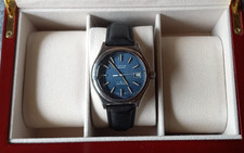 Edox Delphin Herrenuhr Swiss Made vintage retro design, Quarz, TOP !!