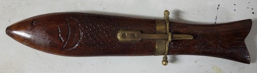 Altes antikes jagdmesser - , mit