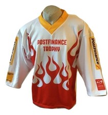 Trikot Hockey Schweiz Ochsner Swiss Postfinance Trophy Shirt Größe S
