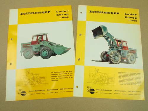 Prospekte zettelmeyer europ - prospekte,