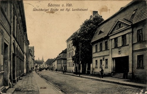 świerzawa schönau der - ak,