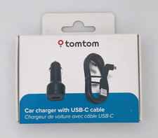 Original TomTom USB-Autoladegerät & USB-C Kabel für GO Classic Go Superior NEU