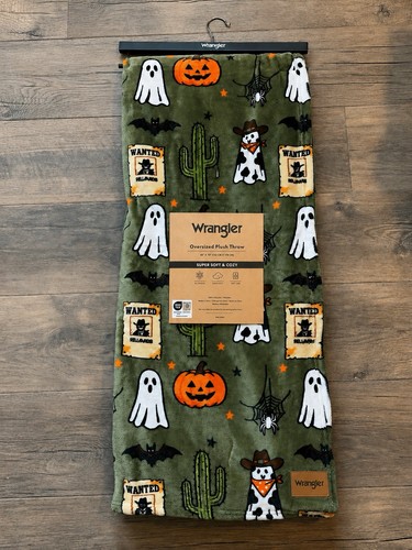 Wrangler oversized plush throw - plush,
