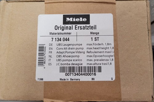Miele ubs laugenpumpe - miele,