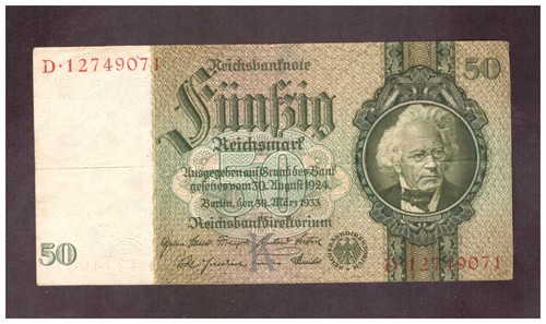 Papiergeld deutsches reich - papiergeld,