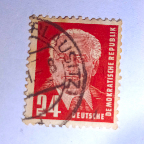 Ddr briefmarke pf - briefmarke, 24