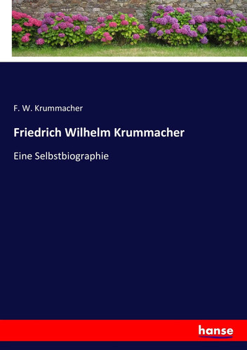 Friedrich wilhelm krummacher - friedrich,