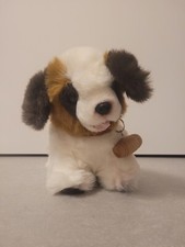 Heunec: Kuscheltier Plüsch Stofftier Bernhardiner ca. 22 cm groß sitzend