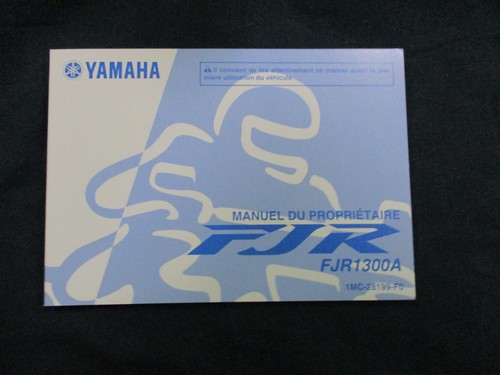Manuel proprietaire yamaha - manuel,