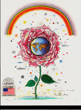 1) UNIKAT UNO Bruno Zupan Lithografie Nummer der Marke und Litho gleich LESEN