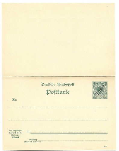 1898 deutsche post - 1898,