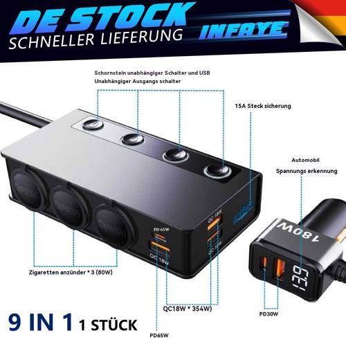 Zigarettenanzünder-Adapter