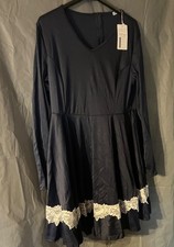 Kleid größe blau - kleid, xl