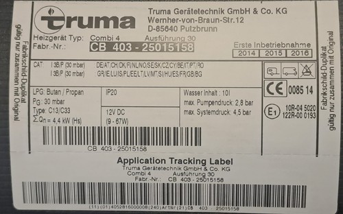 Truma heizung - truma,