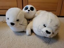 Robben Kuscheltier Familie