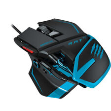 Mad Catz R.A.T TE 8200dpi Gaming Maus 9 Tasten Laser ergonomisch schwarz RAT TE
