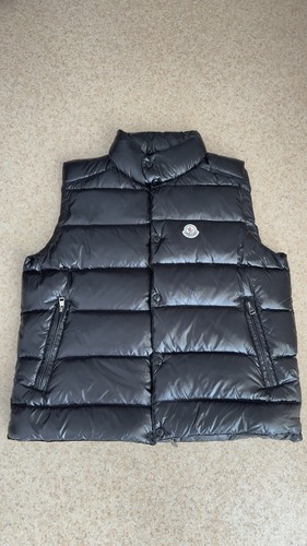Moncler herren weste - weste, schwarz