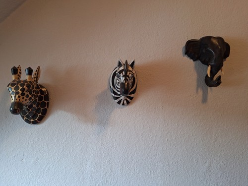 Afrika wanddeko zebra giraffe - wanddeko, zebra,giraffe