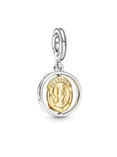 Pandora x Harry Potter, Hedwig Drehender Charm Anhänger, Gleis 9 3/4