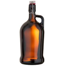 Biersiphon 1l braun Siphon Bügelflasche 1000 ml braun Porzellanverschluss
