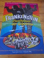 Frankenstein - Zweikampf der Giganten - Russ Tamblyn - DIN A1 - guter Zustand!